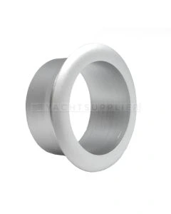 Rozet Inboorring Massief messing mat verchroomd - Plaatdikte: 19-28mm