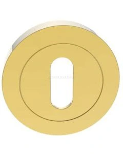 Klavier rozet rond Ø50mm Messing gepolijst Per stuk