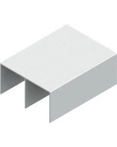 Schuifdeurrail Aluminium - 6000mm