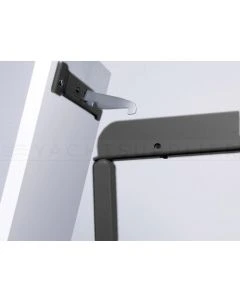 Fronthouders Dispensa Antraciet 400mm set