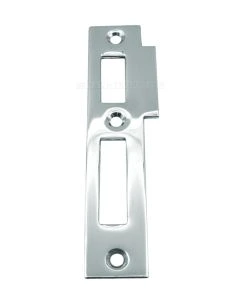 Sluitplaat 106 95x23mm - Links - WC/Profielcilinder - Messing gepolijst chroom - S&B 226002.6