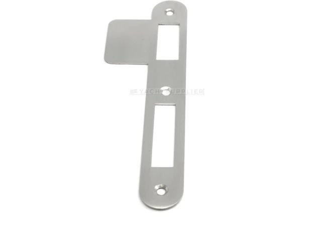 Sluitplaat 180x25x1,5mm - Rechts - PC/Klavier/WC - Rvs geborsteld - S&B N-220031.0
