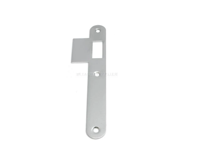 Sluitplaat 104K 150mm rond - Rechts - Loop - Messing mat chroom - S&B 224331.9