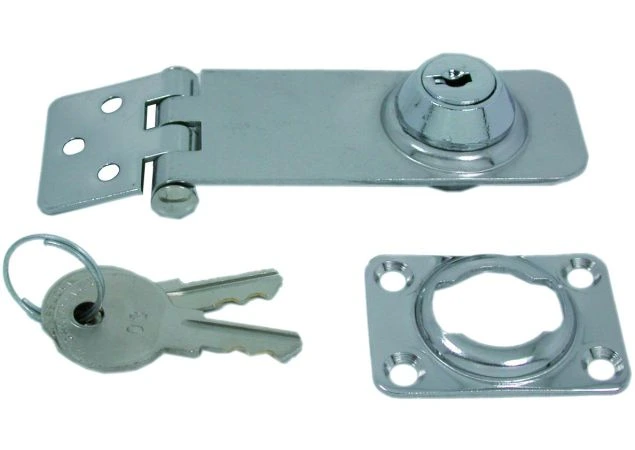 Overvalsluiting L98xA30mm, C30xB42mm met Cilinderslot Rvs304