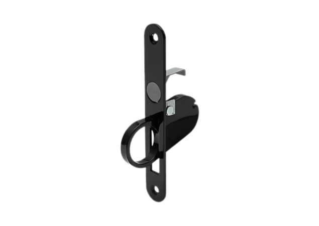Schuifdeurtrekring - 150x22mm - Zwart
