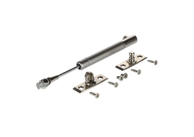 Gasveer – Zilver – 164mm - Voor Deurhoogte 200-300mm - Voor neergaande kleppen