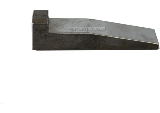 Oploopspie met nok Staal 80x20mm