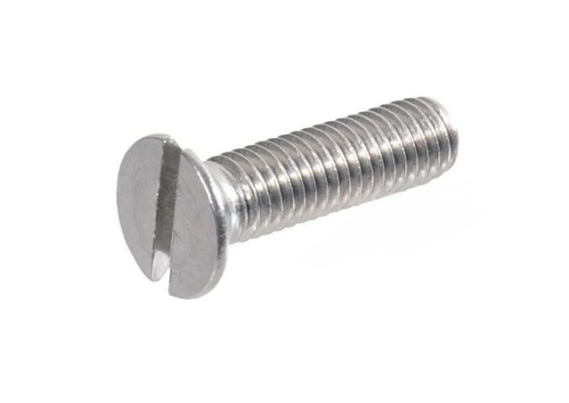 Tapbout - M4x20mm - Met sleuf aansluiting - DIN 963 - Rvs A2 - verpakt per 100