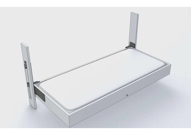 Demper - t.b.v. 3107.0003 - Bedscharnier Set - Enkel Bed