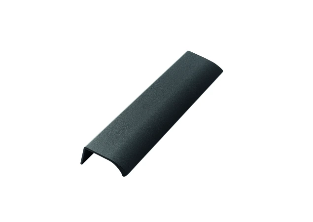 Profielgreep recht - 40mm - HOH 20mm - Donker grijs