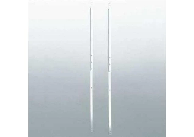 Frontstrips Middenwand voor Dispensa Zilver 1900-2300mm