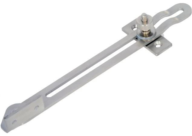 Klepschaar 165mm Ls/Rs toepasbaar met veerspanning zonder snap-in functie Rvs 304 geborsteld