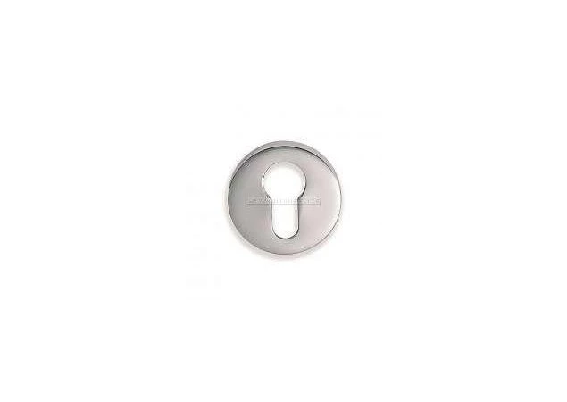 Pc rozet Napels rond 48mm chroom Per stuk