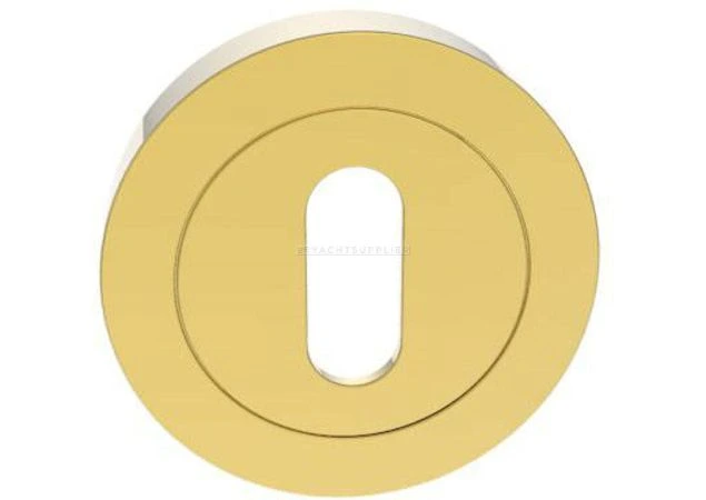 Klavier rozet rond Ø50mm Messing gepolijst Per stuk - AA3