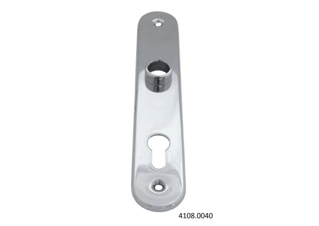 Deurschild Loop 230mm per stuk Rvs geborsteld