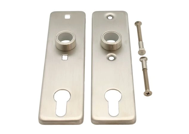 Deurschild 165x45mm Loop per stuk Rvs gepolijst