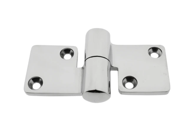 Paumelle Ronde Hoek - 91,5x50,6mm - Rvs 316 Gepolijst - LS