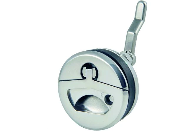 Luiksluiting Ø62mm B 22-76mm  met Slot Rvs 316