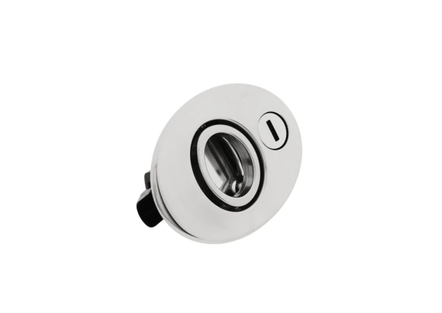 Slam Latch Rvs 316 met kunststof behuizing Luikdikte: 10-16mm met slot