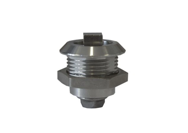 Luiksluiting Rvs max. luikdikte: 8mm Werkende lengte 18mm 8mm vierkant