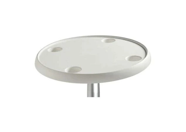Tafelblad Ø650mm - Wit - Kunststof - Rond