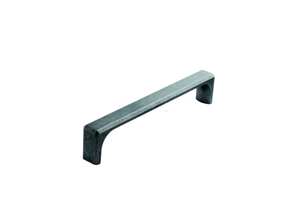 Meubelgreep afgeronde binnenhoek - 170x32x160mm - Geoxideerd zink
