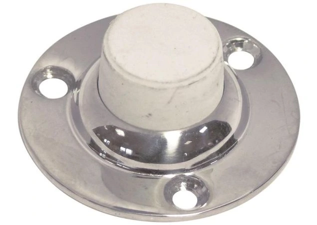 Deurstopper Rvs 316 Ø 48mm hhogte 20mm