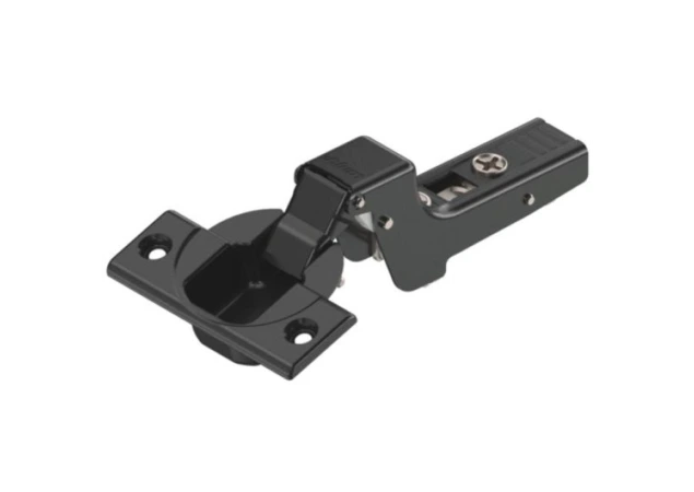 Blum Clip top zonder veer niet zelfsluitend opschroef inliggend 70T3750 ONS zwart