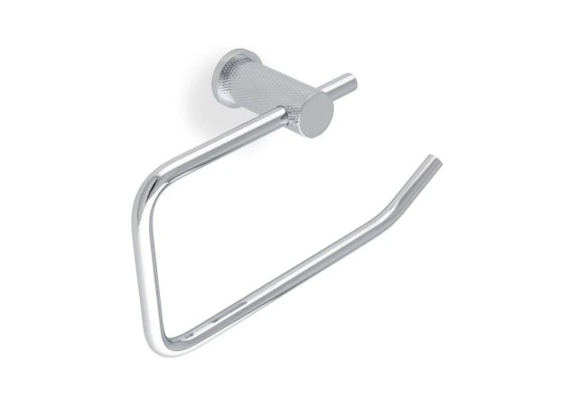WC-rolhouder Diamond Knurled 'Brunel' - Chroom gepolijst - AW450PC