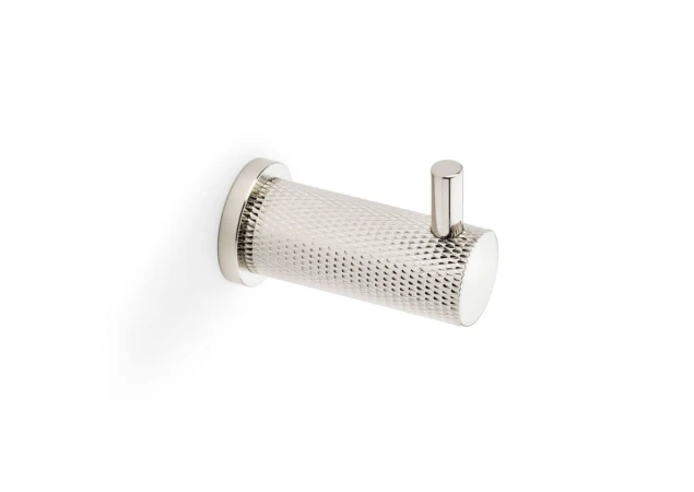 Jashaak Knurled 'Brunel' - PVD Gepolijst nikkel - AW775PNPVD