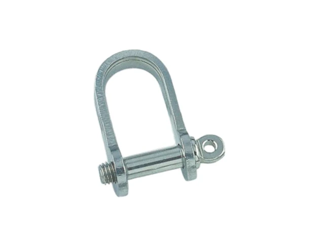 D-sluiting Plat - RVS 316 (A4) - Ø4mm
