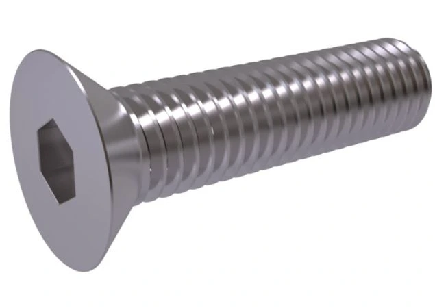 Inbusbout M4x35 - RVS 316 - DIN 7991 - Per stuk