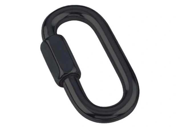 Noodschalm 8mm - RVS 316 - PVD Mat zwart