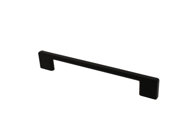 Handgreep Mat Zwart - Lengte: 130mm - Hart op hart: 96mm
