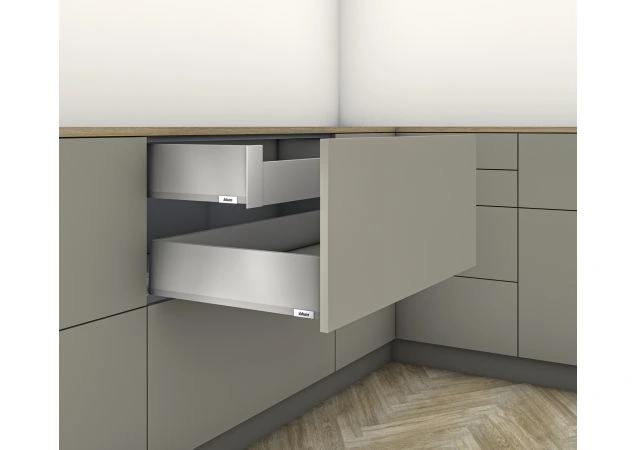 Blum Merivobox binnenlade - Hoogte K (144mm) - 600mm - 70kg - Indiumgrijs