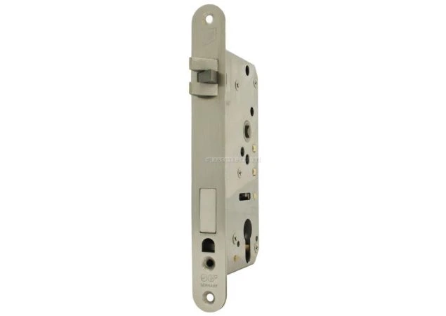 Insteekslot Pc, Din Ls, 55/9/75mm, driedelige anti-rammel dagschoot Rvs gepolijst