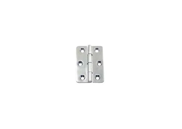 Scharnier rechte hoek 100x54x1,7mm Ø 8mm Rvs 304