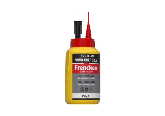 Frencken Houtlijm Novacol D2 - 250 g - Flacon