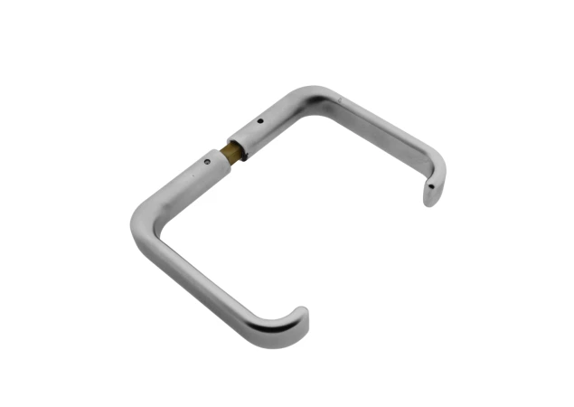 Deurkrukken - Krukstift 8mm - Deurdikte 28-50mm - Messing mat chroom