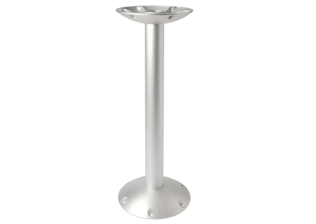 Tafelpoot - Ø60x700mm - Aluminium - Onderstel Ø240mm