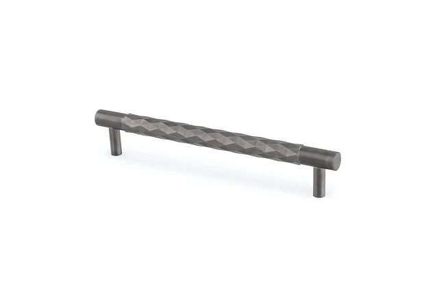 Meubelgreep Diamond Cut - PVD Antraciet - 185x33x160mm - AW846-160-DBZPVD