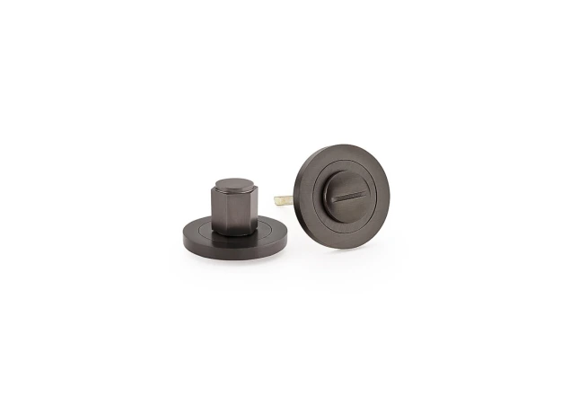 WC-Garnituur set Hex - Ø50mm - Antraciet - AW794DBZ