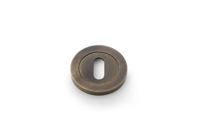 Klavierrozet Ø50mm - Antiek messing - AW391AB