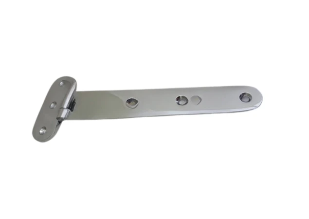 Staartscharnier Messing chroom gepolijst 200x118mm