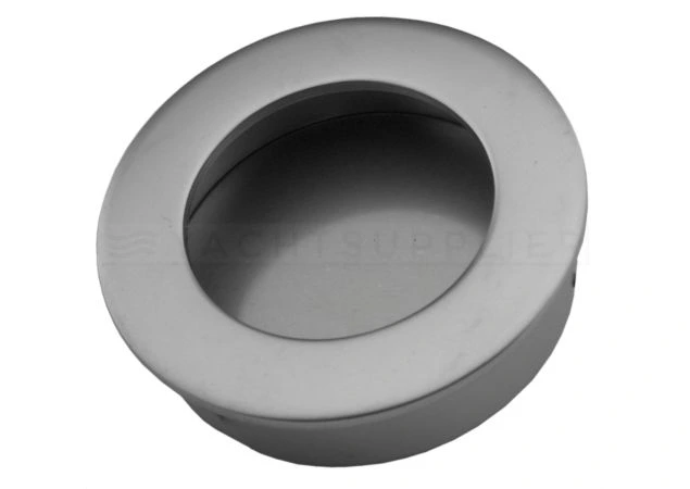 Komgreep mat chroom rond Ø40mm