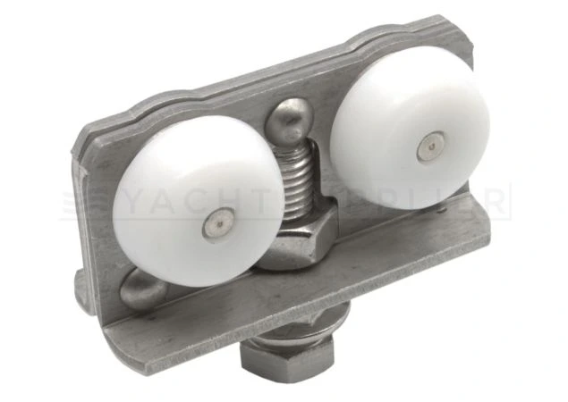 Schuifdeur Hangrol - Rvs 316 - Gelagerde nylon wielen - 80kg
