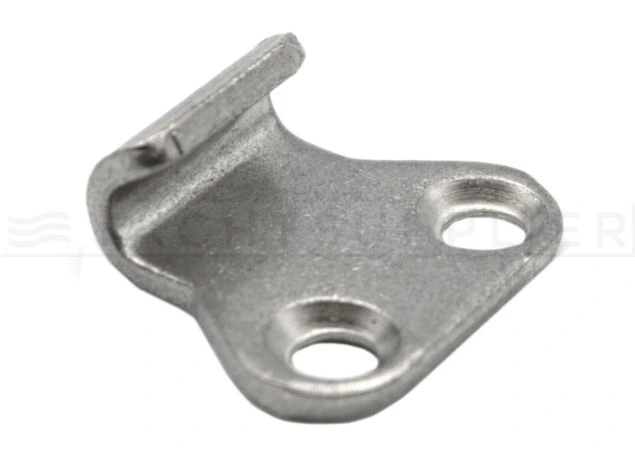 Haakplaat Rvs 316 driehoek 45x29mm