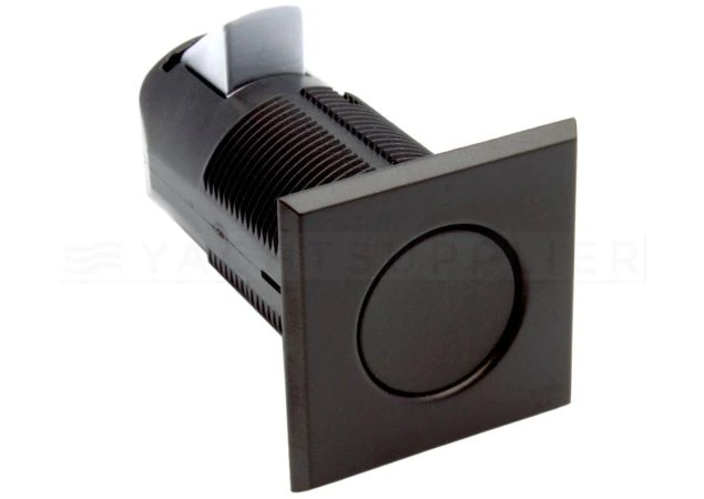 Drukknopslot Southco - MP-05-212-55 - Vierkant - Zwart