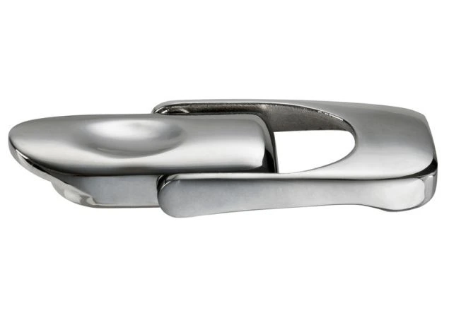 Spansluiting - Rvs 316 - 80x26x13mm - Met excentrische stelpin