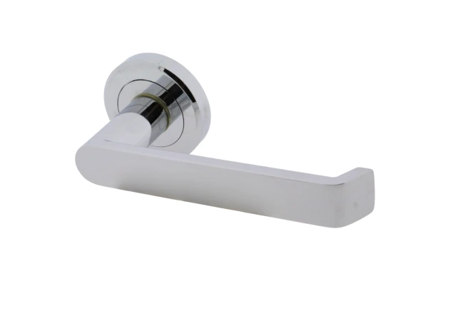 Deurkruk Ferrara op rozet Ø50mm Chroom gepolijst - SZM220CP
